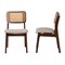 Baxton Studio Dannon Mid-Century Modern Grey Fabric and Walnut Brown Finished Wood 2-Piece Dining Chair Set 234-2PC-13288-ZORO - alternate 7